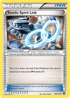 Steelix Spirit Link Steam Siege #106