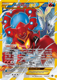 Volcanion-EX Steam Siege #115