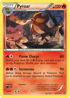 Pyroar Steam Siege #23