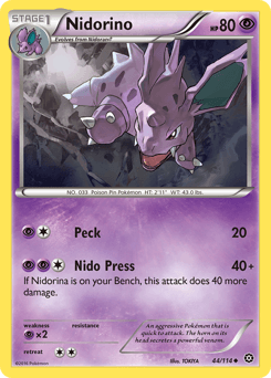 Nidorino Steam Siege #44