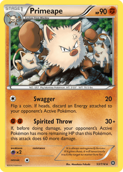 Primeape Steam Siege #53