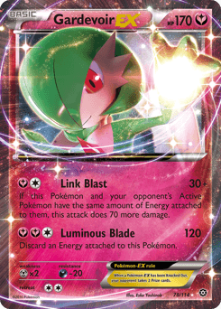 Gardevoir-EX Steam Siege #78