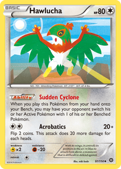 Hawlucha Steam Siege #97