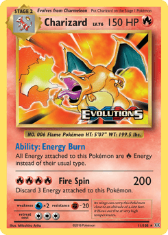Charizard Evolutions #11