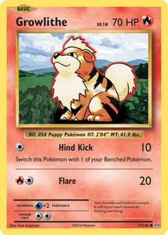 Growlithe Evolutions #17