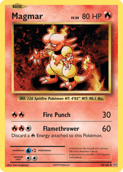 Magmar Evolutions #20