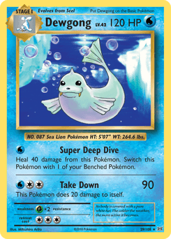 Dewgong Evolutions #29