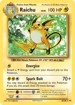 Raichu Evolutions #36