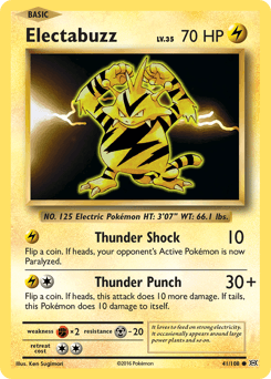 Electabuzz Evolutions #41