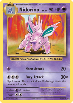 Nidorino Evolutions #44