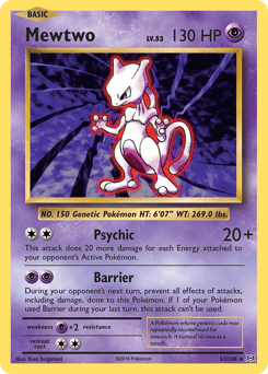 Mewtwo Evolutions #51