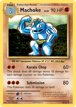 Machoke Evolutions #58