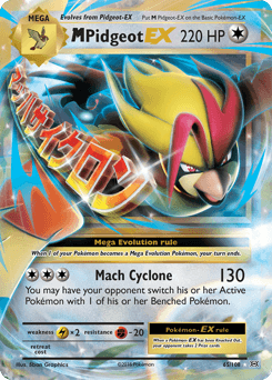 M Pidgeot-EX Evolutions #65