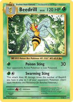 Beedrill Evolutions #7