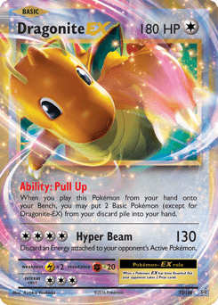 Dragonite-EX Evolutions #72