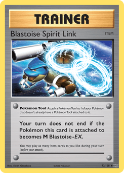 Blastoise Spirit Link Evolutions #73