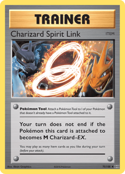 Charizard Spirit Link Evolutions #75