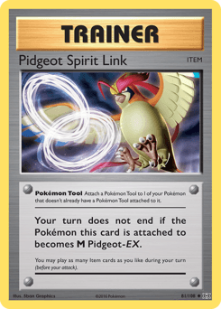 Pidgeot Spirit Link Evolutions #81