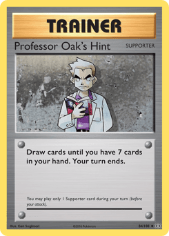 Professor Oak's Hint Evolutions #84