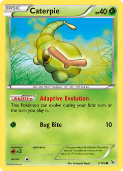 Caterpie Flashfire #1