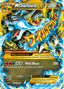 M Charizard-EX Flashfire #108