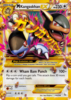 M Kangaskhan-EX Flashfire #109