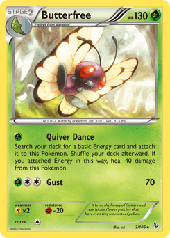 Butterfree Flashfire #3