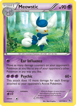 Meowstic Flashfire #43