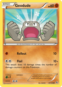 Geodude Flashfire #45