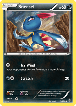 Sneasel Flashfire #51