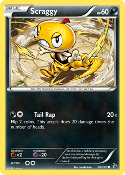 Scraggy Flashfire #58