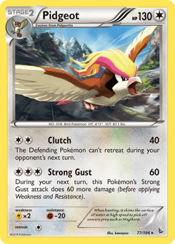 Pidgeot Flashfire #77