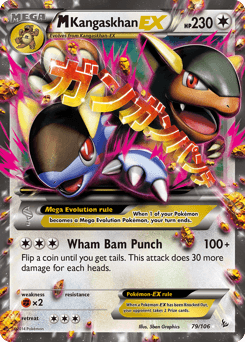 M Kangaskhan-EX Flashfire #79
