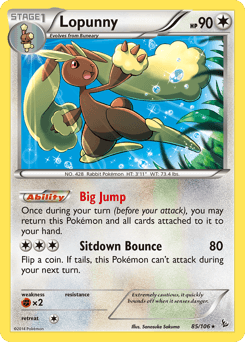 Lopunny Flashfire #85