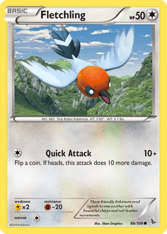 Fletchling Flashfire #86