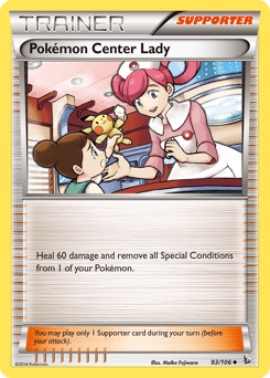 Pokémon Center Lady Flashfire #93
