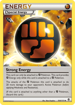 Strong Energy Furious Fists #104
