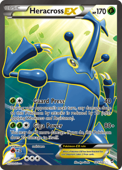 Heracross-EX Furious Fists #105