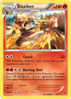 Blaziken Furious Fists #14