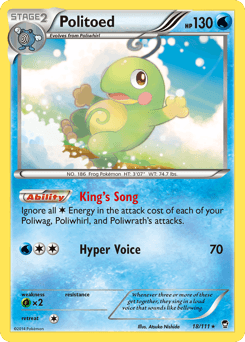 Politoed Furious Fists #18