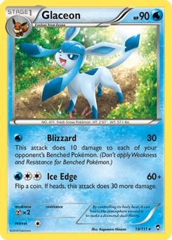 Glaceon Furious Fists #19