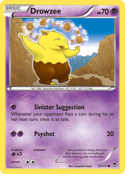 Drowzee Furious Fists #35