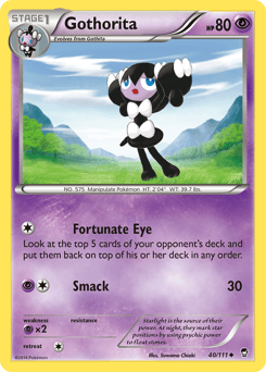 Gothorita Furious Fists #40
