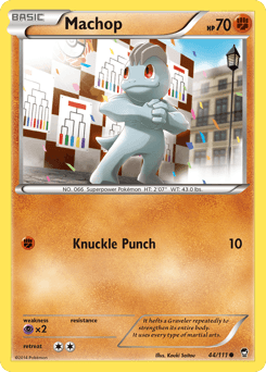 Machop Furious Fists #44