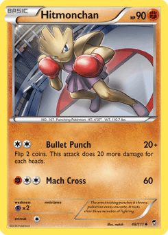 Hitmonchan Furious Fists #48