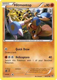 Hitmontop Furious Fists #49