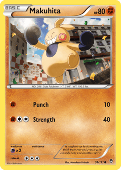 Makuhita Furious Fists #51