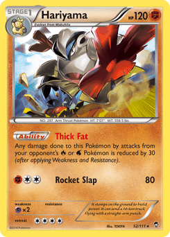 Hariyama Furious Fists #52
