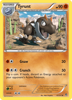 Tyrunt Furious Fists #61