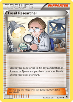 Fossil Researcher Furious Fists #92